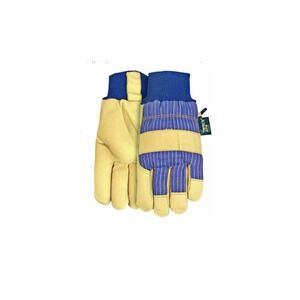 pair 2 Gloves Leather PalmMidwest Premium Work Grade SzL Gloves Leather Gloves